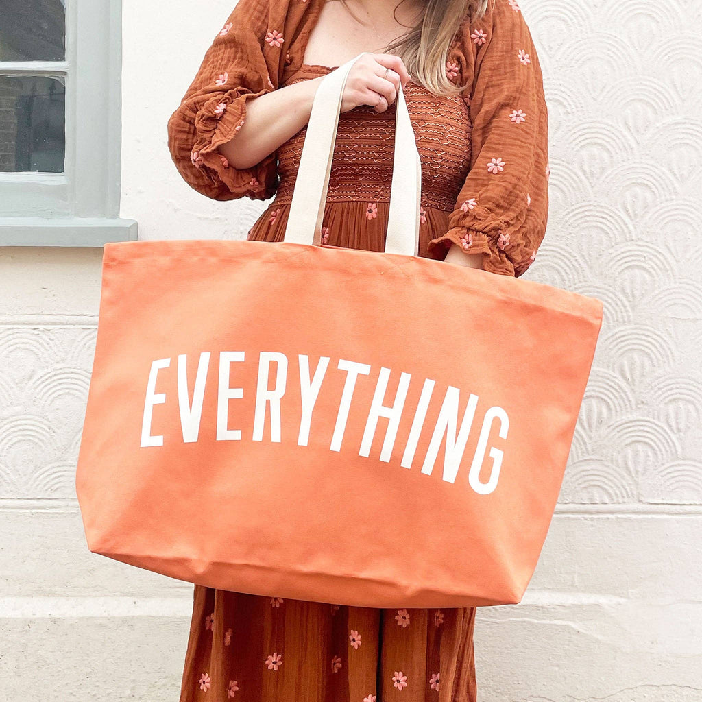 Alphabet Bags - Everything - Peach REALLY Big Bag