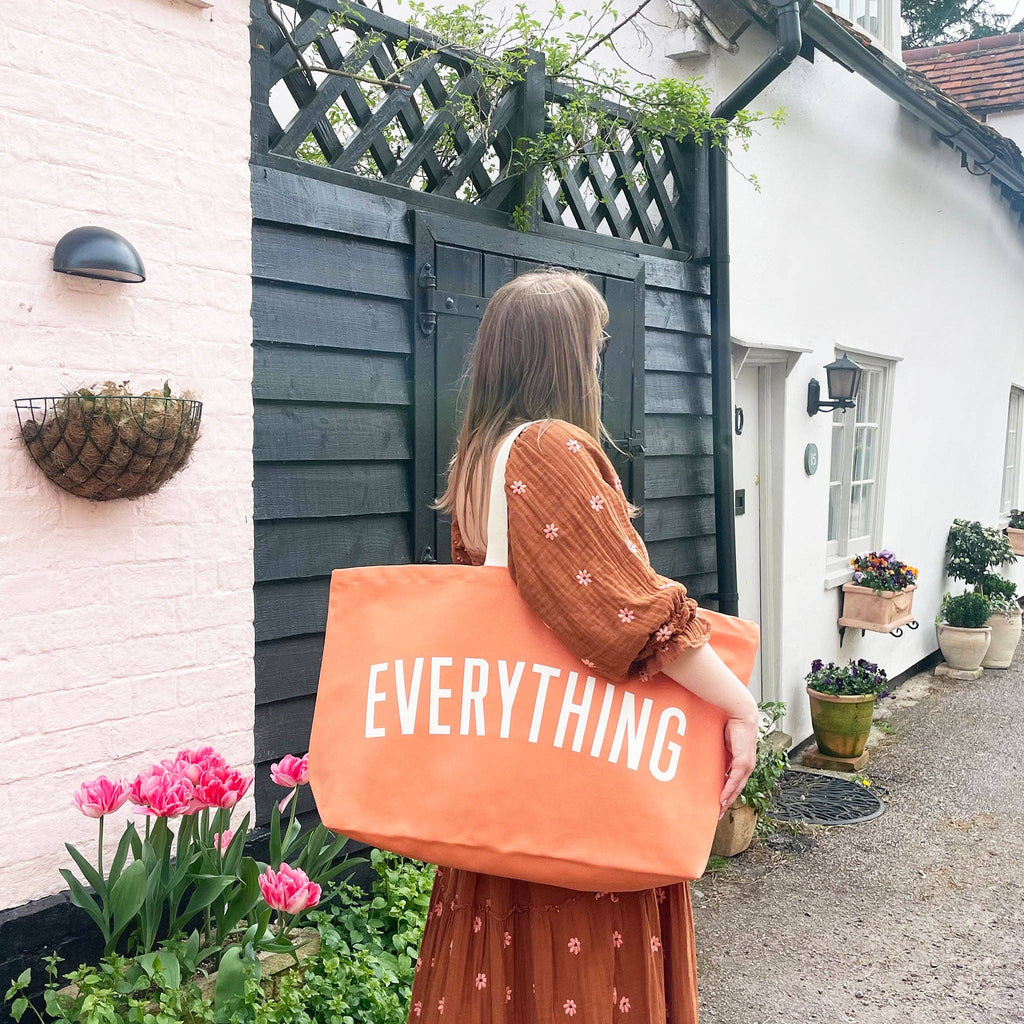 Alphabet Bags - Everything - Peach REALLY Big Bag