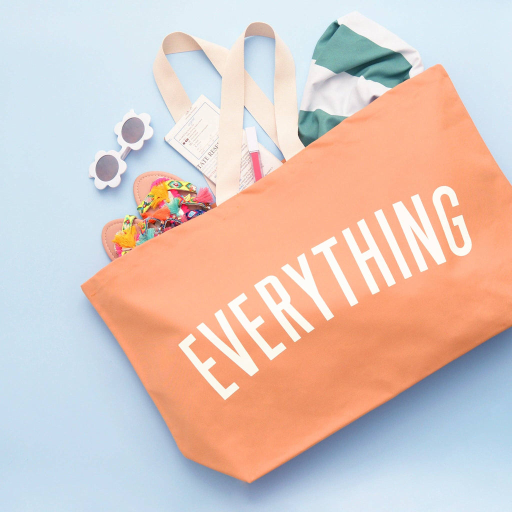 Alphabet Bags - Everything - Peach REALLY Big Bag