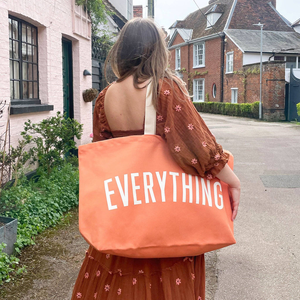 Alphabet Bags - Everything - Peach REALLY Big Bag