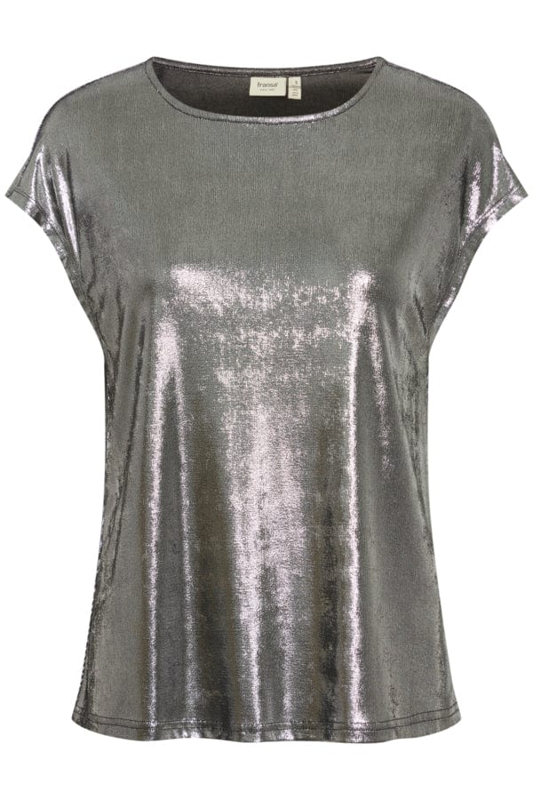 Fransa Slinky Top Gunmetal