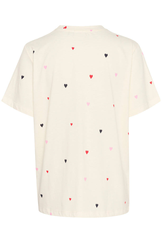 Saint Tropez Heart Cotton T-Shirt Multi