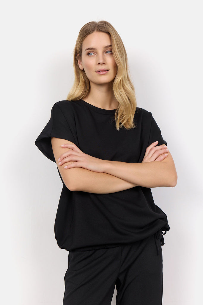 Soya Concept Boxy Sweatshirt Black